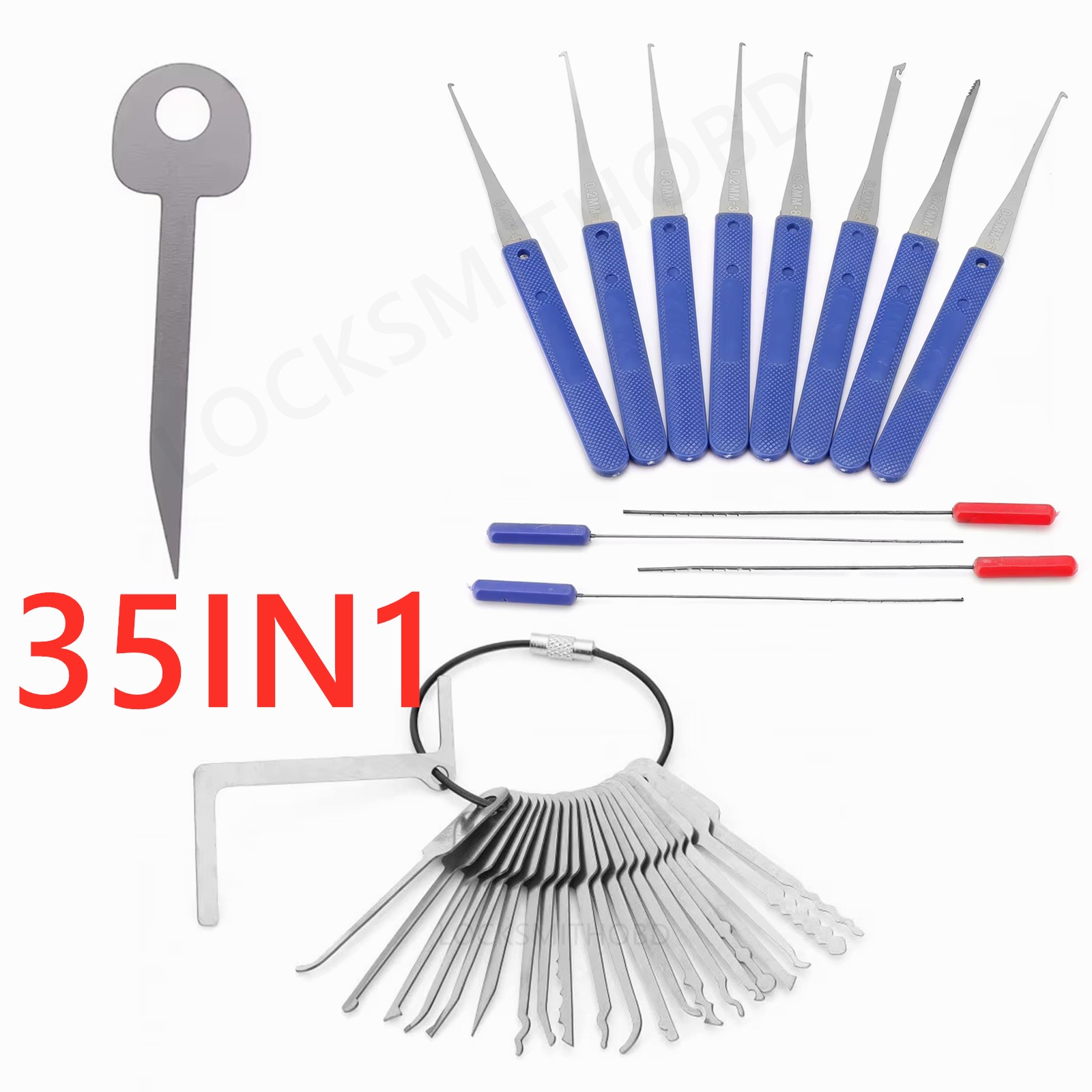 Lock Picking Set - 35PCS Broken Key Extractor Set Locksmith