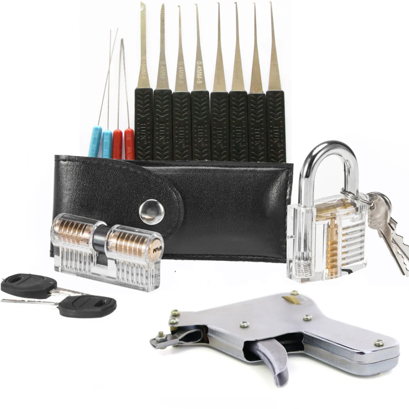 Lock Picking Set - 5 In 1 Lock Practice Set