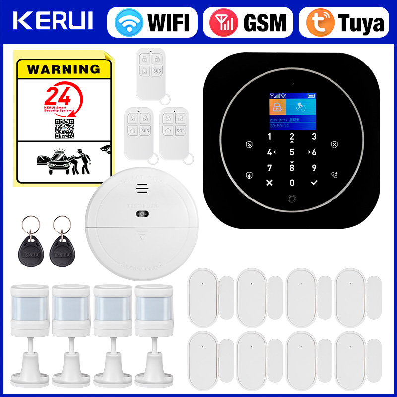 Home Security Technician - KERUI G12 Wireless Tuya Home Alarm