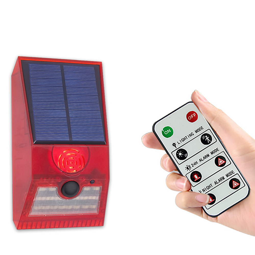 Multifunctional Solar Alarm Li - đánh giá và giá Home Security Lights Outdoors