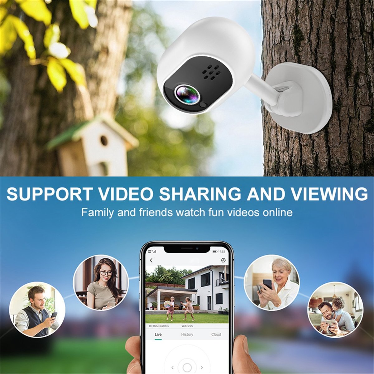 A4 1080P Smart Mini Wifi IP Ca - đánh giá và giá Home Security Wireless Cameras