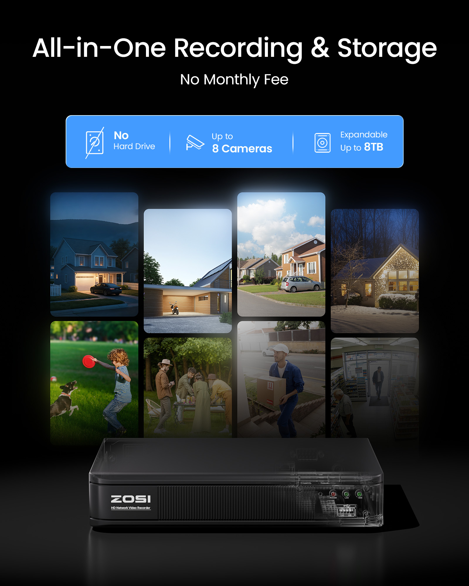ZOSI 3K Lite Wired CCTV Securi - đánh giá và giá Home Security And Camera Systems