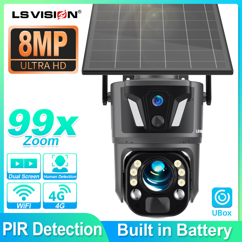 LS VISION 4K 8MP Outdoor Home  - đánh giá và giá Home Security Product