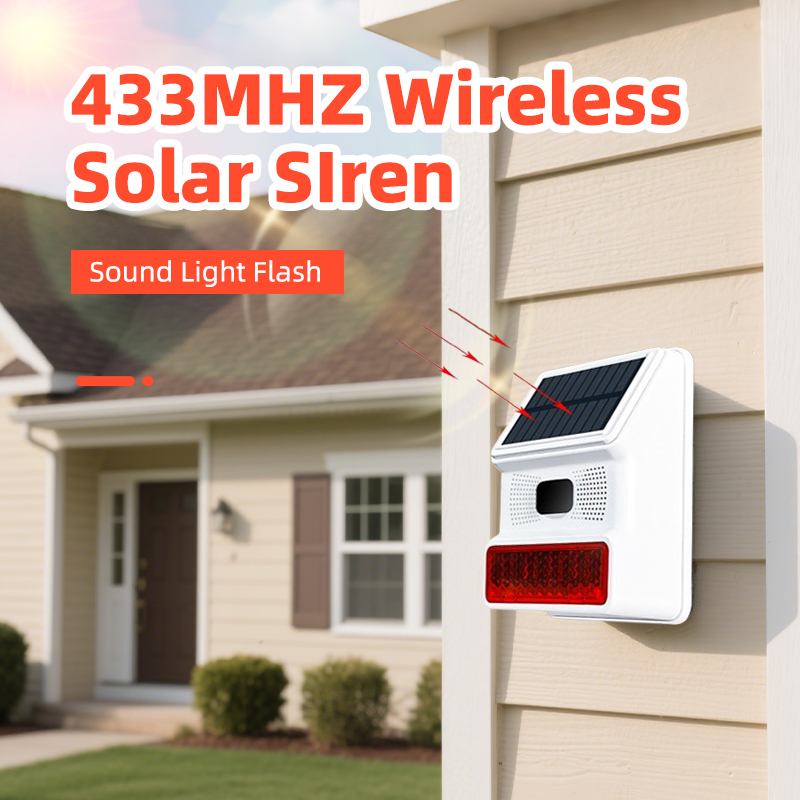 Outdoor Alarm Horn 433MHZ Wire - đánh giá và giá Home Security Lights Outdoors