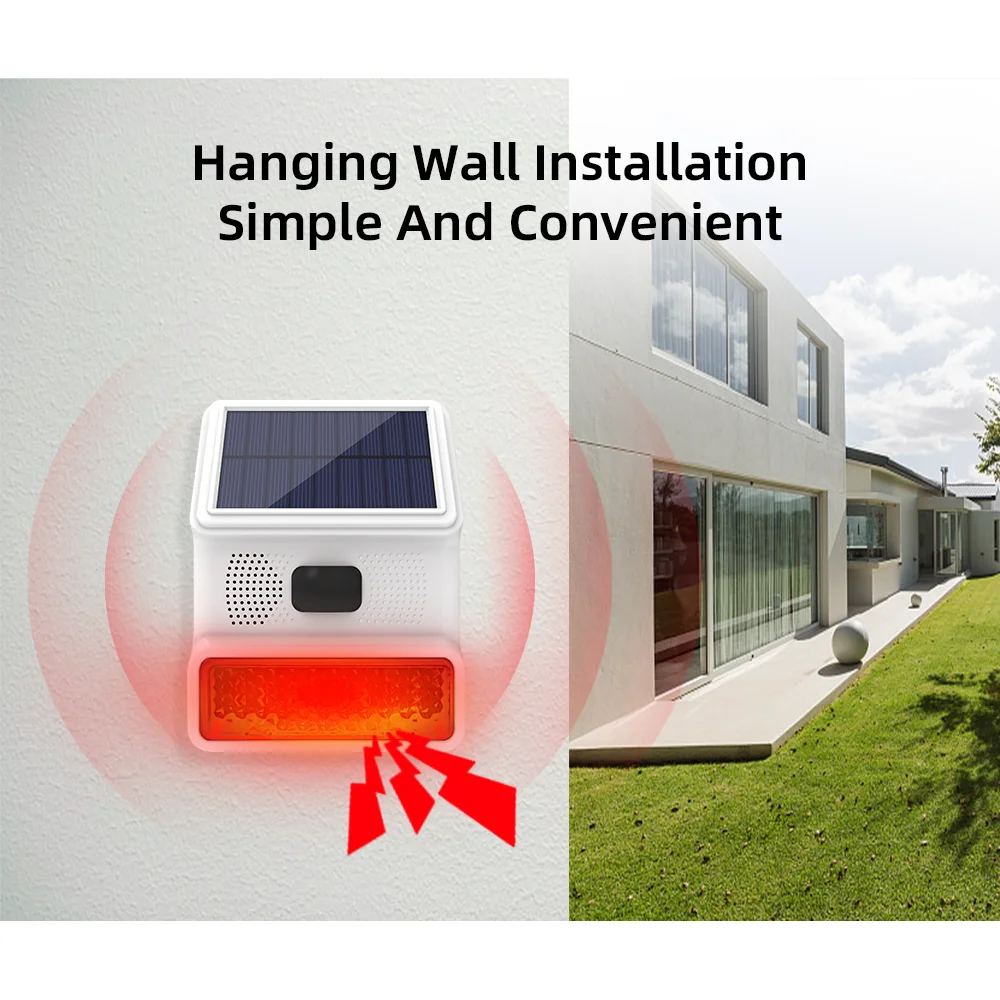 Outdoor Alarm Horn 433MHZ Wire - đánh giá và giá Home Security Lights Outdoors