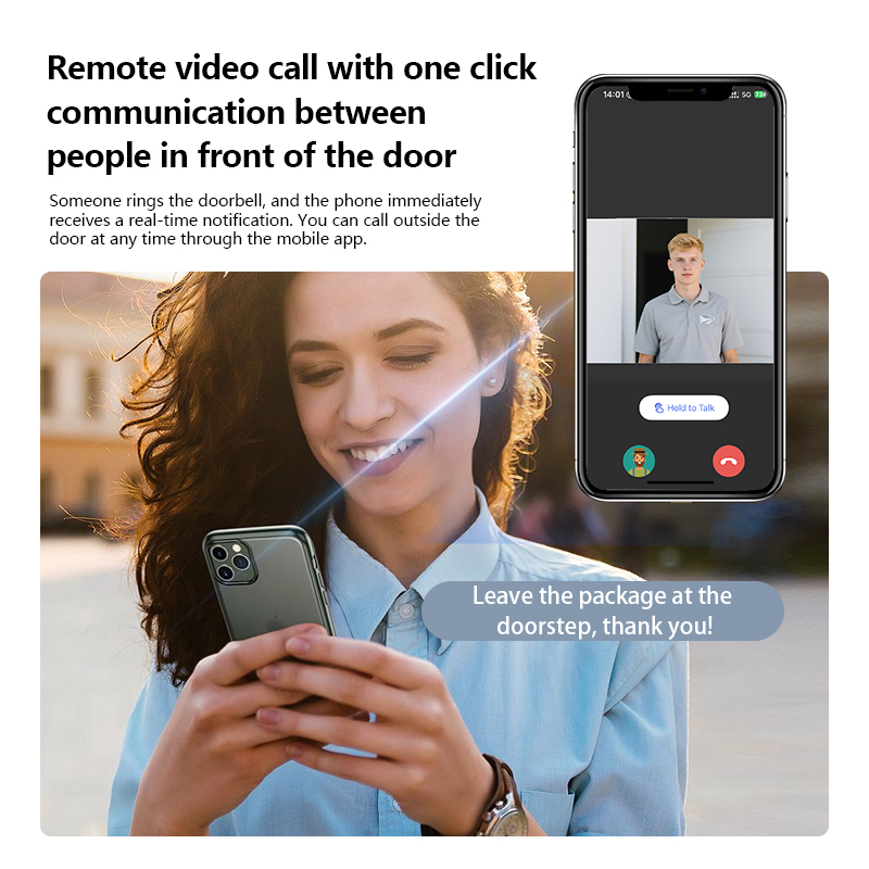Smart Video Doorbell Camera, W - đánh giá và giá Home Security No Wifi Needed