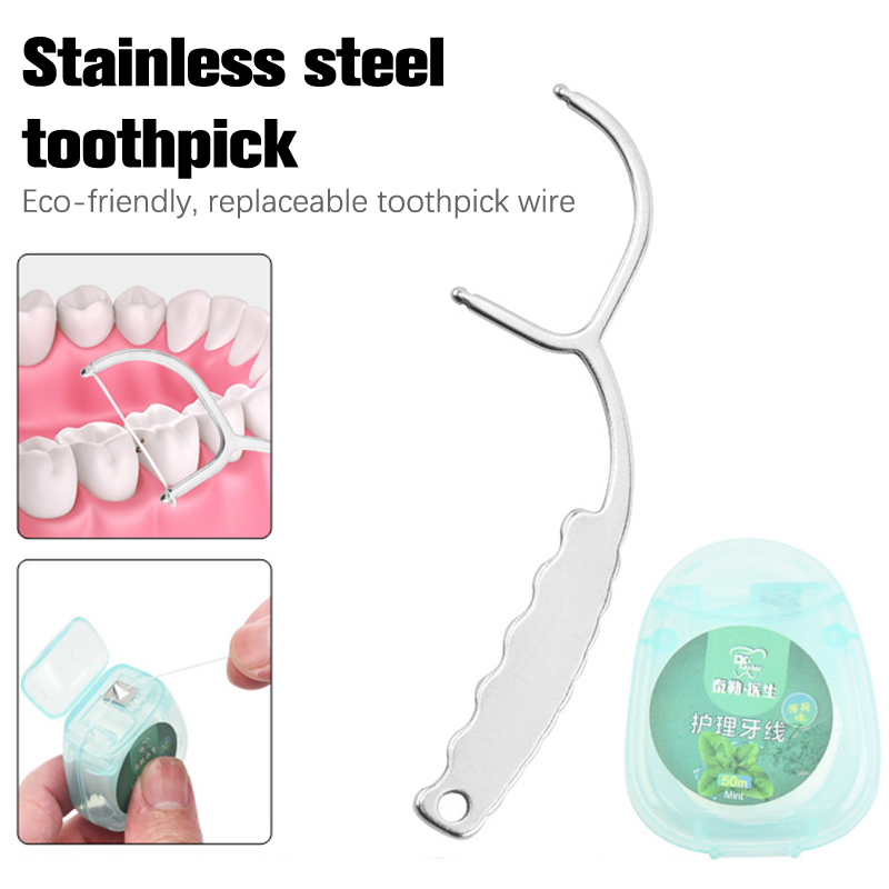 Portable Toothpick Floss Teeth - đánh giá và giá Lock Picking Set