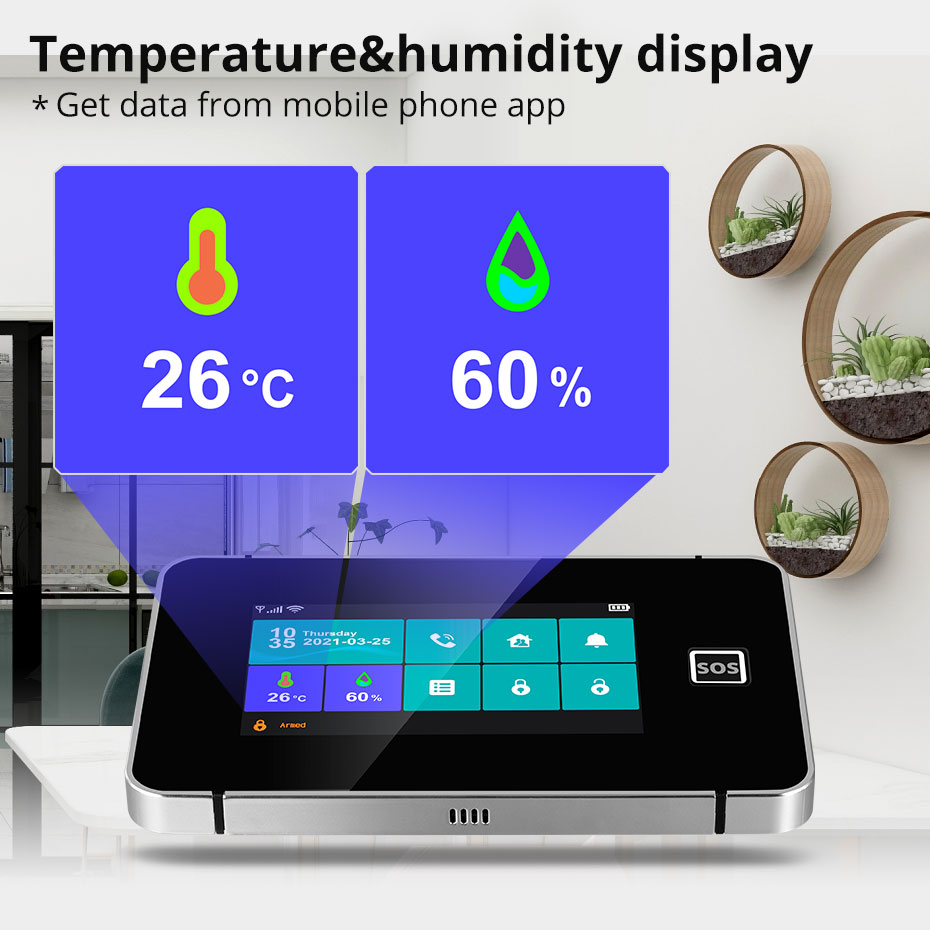 KERUI Tuya Alarm Panel DIY You - đánh giá và giá Keypad Alarm Panel