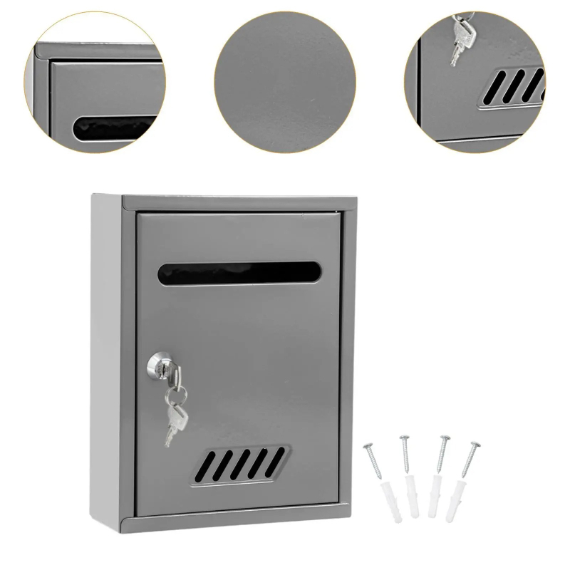 Wall‑Mounted Lockable Mail Rec - đánh giá và giá Home Security Number