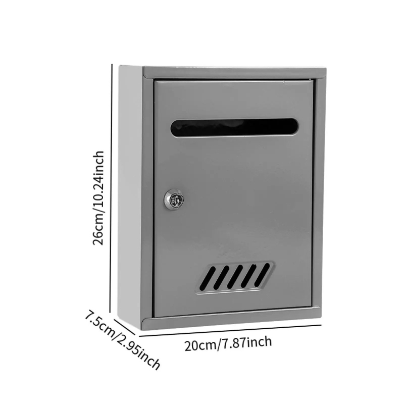 Wall‑Mounted Lockable Mail Rec - đánh giá và giá Home Security Number