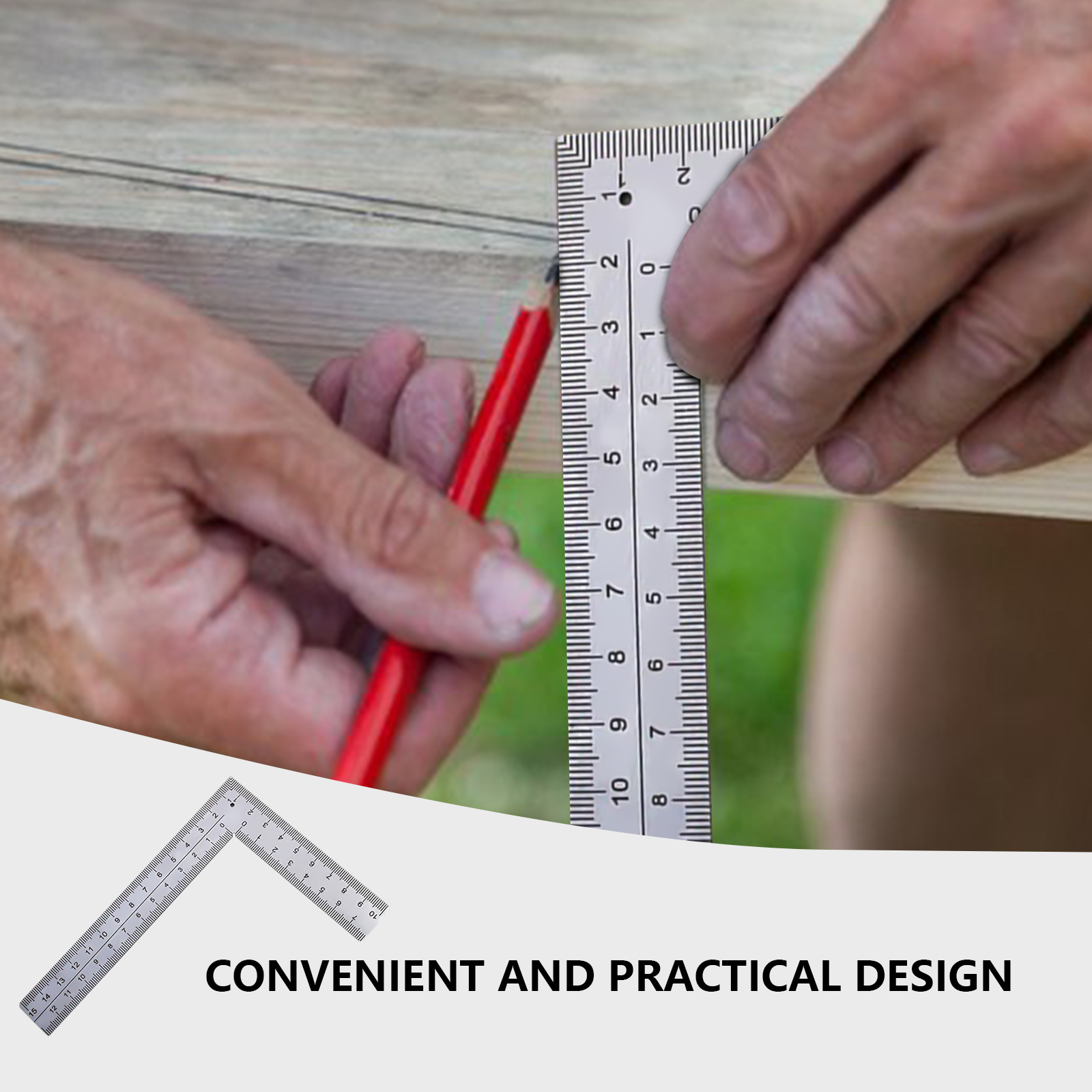 L Shape Corner Ruler Woodworki - đánh giá và giá Home Security Measures