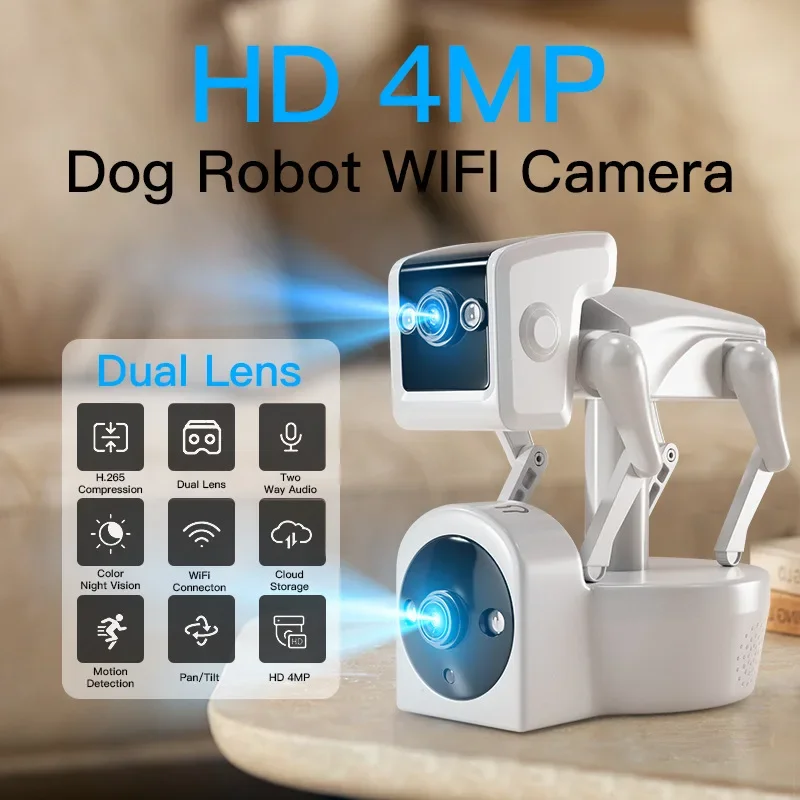 2MP Camera IP Camera Wireless  - đánh giá và giá Home Security Robot