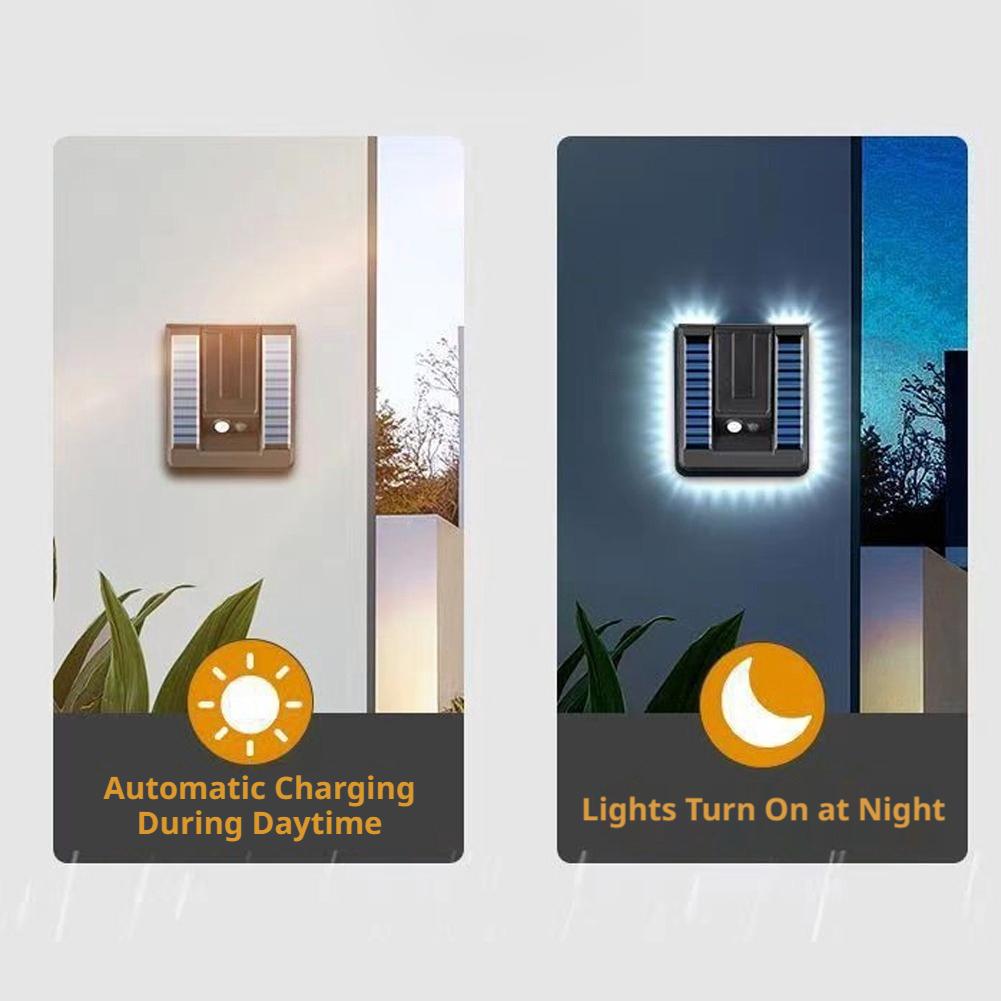Foldable LED 120° Solar Light  - đánh giá và giá Solar Security Light