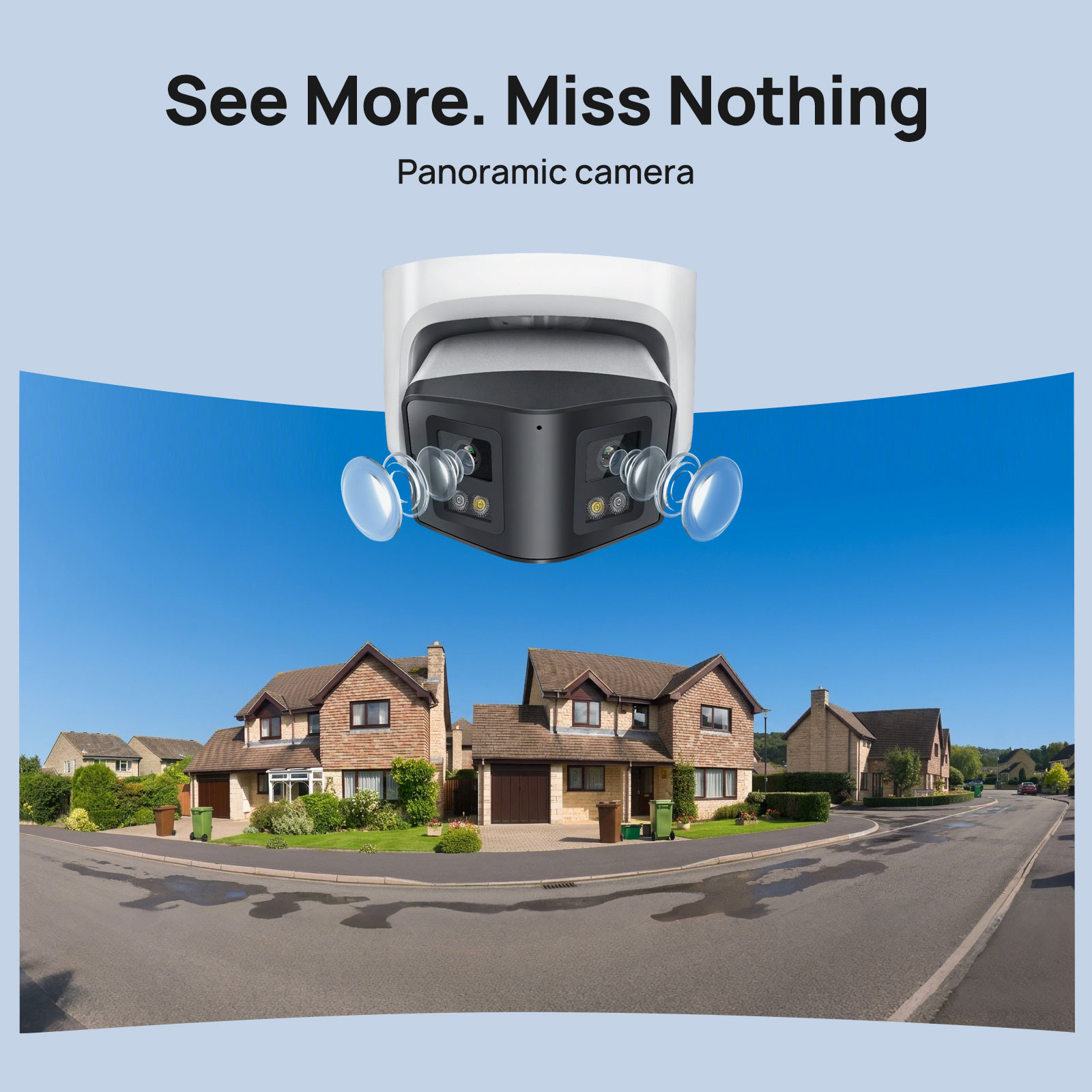 Vikylin 4/8MP Panoramic Smart  - đánh giá và giá Home Security Lights Outdoors