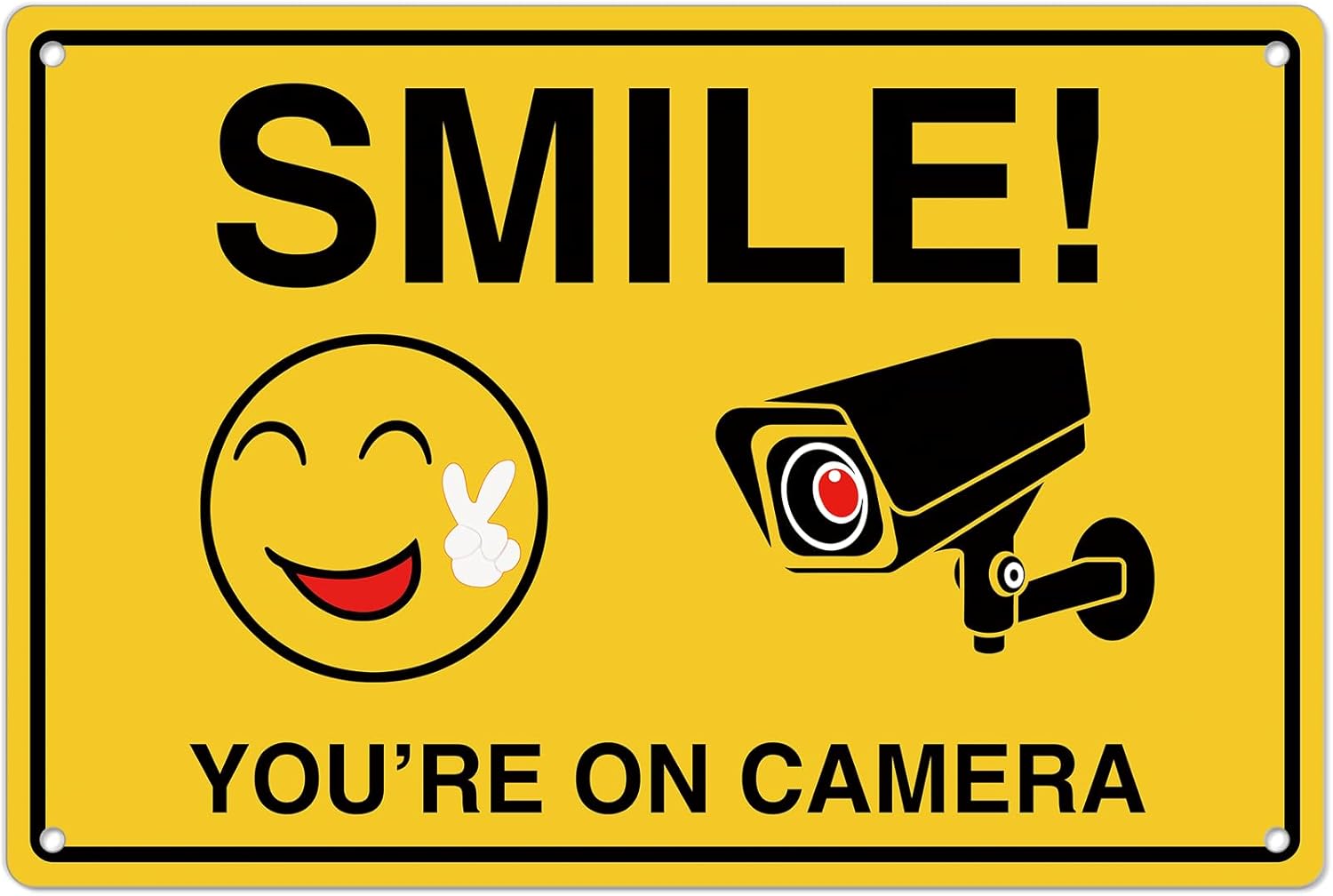Smile Youre On Camera Signs ;  - đánh giá và giá Home Security Technician