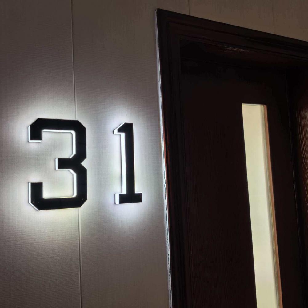 Solar Powered House Number Sig - đánh giá và giá Home Security Number