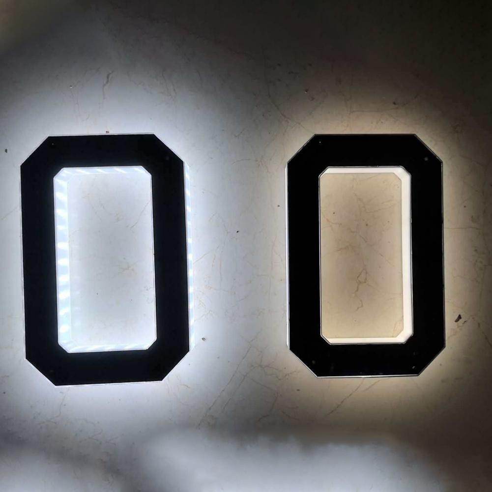 Solar Powered House Number Sig - đánh giá và giá Home Security Number