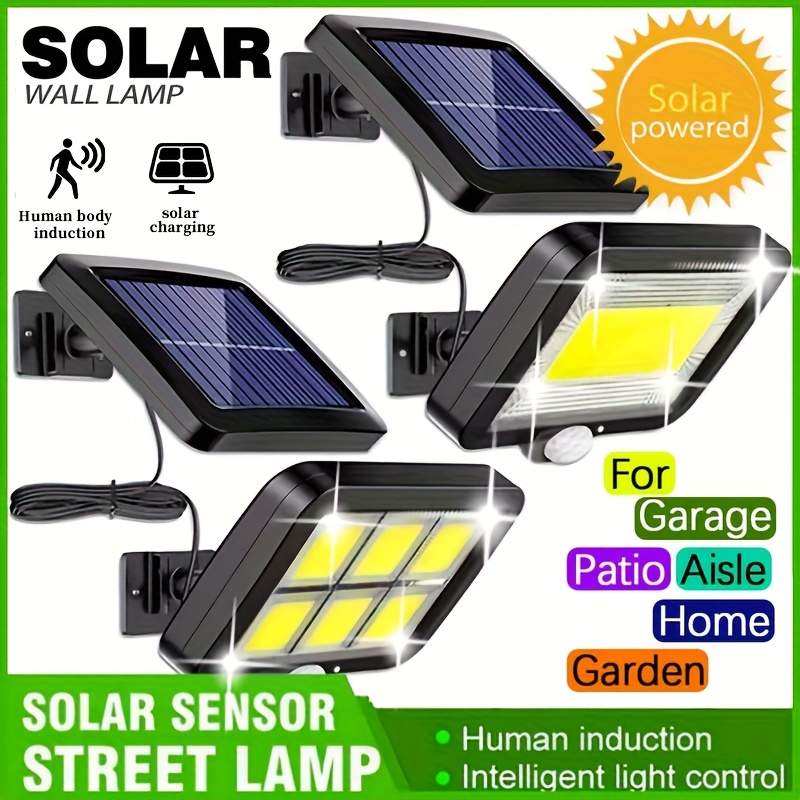 LED Solar Split Wall Lamp Outd - đánh giá và giá Home Security Lights Outdoors