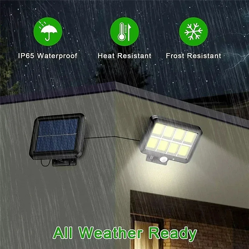 LED Solar Split Wall Lamp Outd - đánh giá và giá Home Security Lights Outdoors
