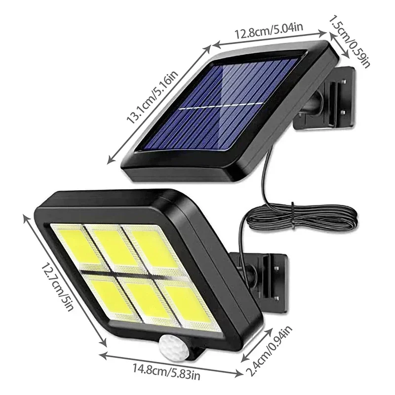 LED Solar Split Wall Lamp Outd - đánh giá và giá Home Security Lights Outdoors