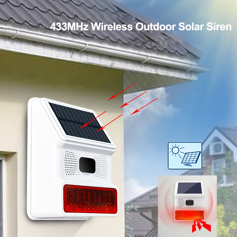 TAIBOAN 433MHZ Wireless Solar  - đánh giá và giá Home Security Lights Outdoors