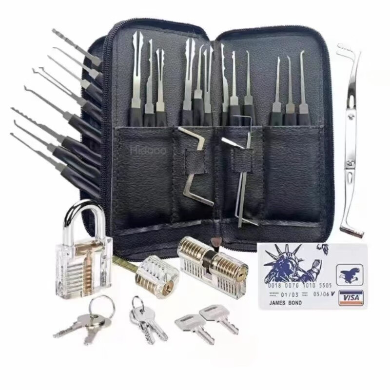 Professional Lock Pick Kit tra - đánh giá và giá Lock Picking Set