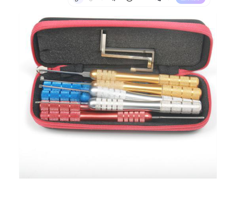 Professional Lock Pick Kit tra - đánh giá và giá Lock Picking Set