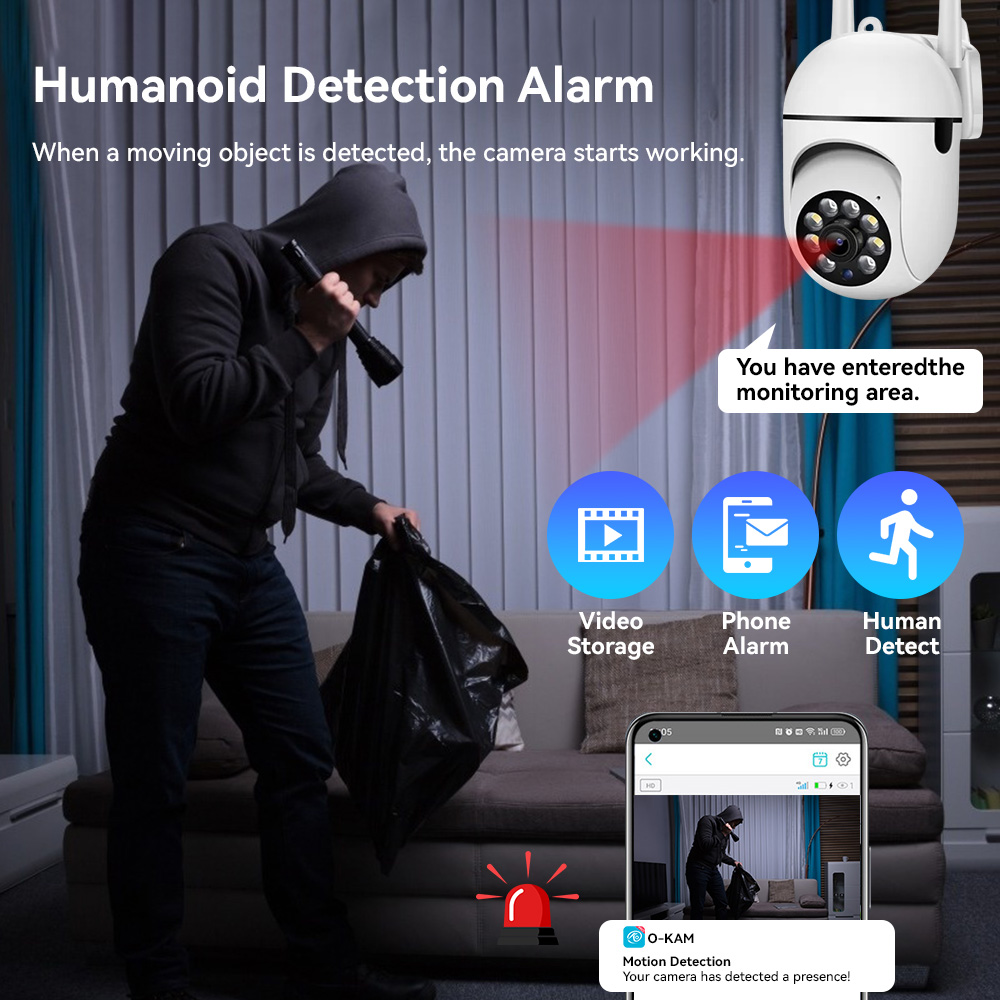 8MP 2.4G Wifi IP CCTV Camera C - đánh giá và giá Home Security Lights Outdoors