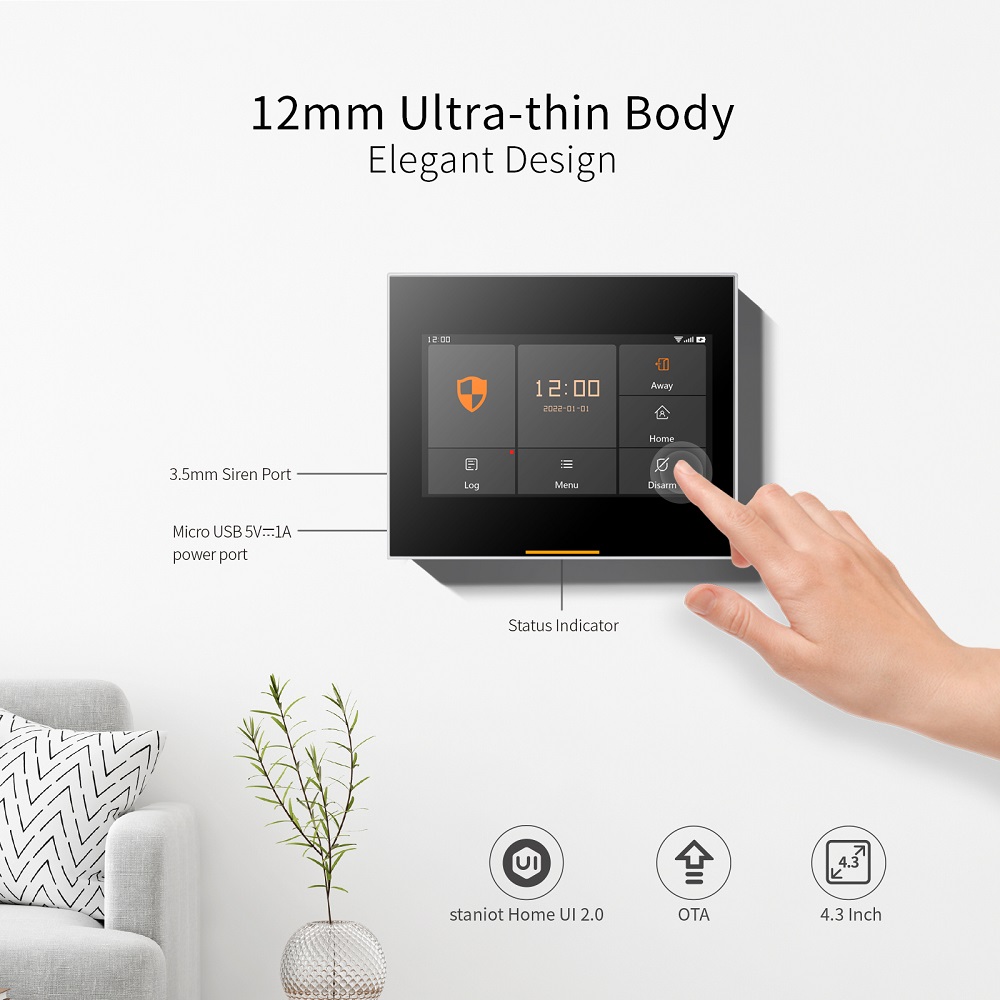 Staniot 433MHz Wifi Không Dây  - đánh giá và giá Home Security Technician