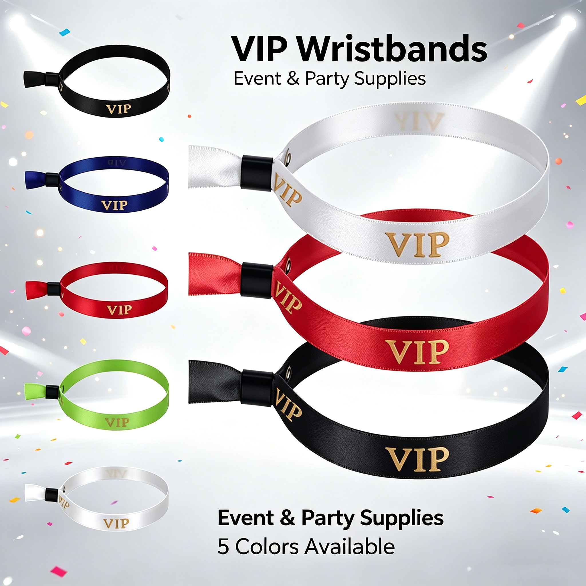 10/20pcs VIP Cloth Wristbands  - đánh giá và giá Home Security Product