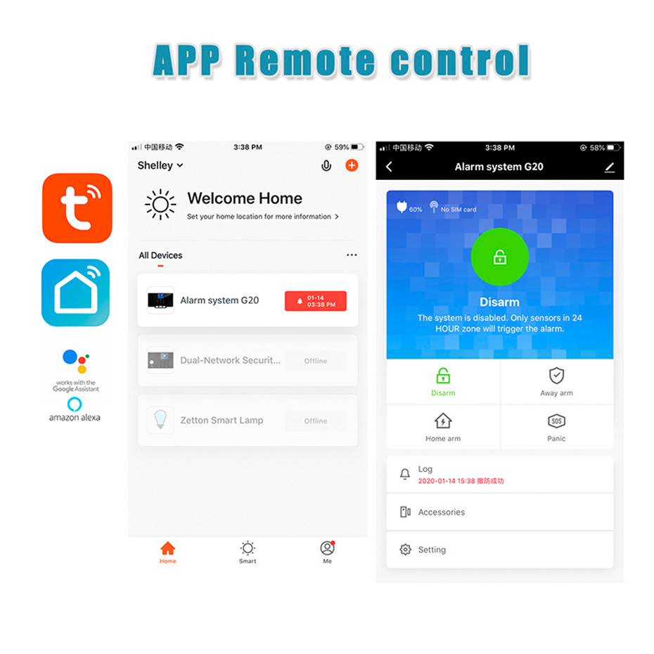 KERUI G20 WIFI GSM Alarm Panel - đánh giá và giá Keypad Alarm Panel