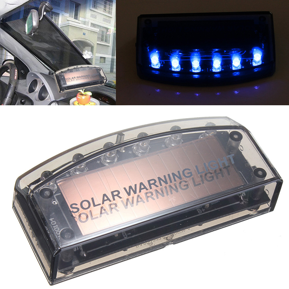 6 Led Car Alarm Warning Light  - đánh giá và giá Solar Security Light