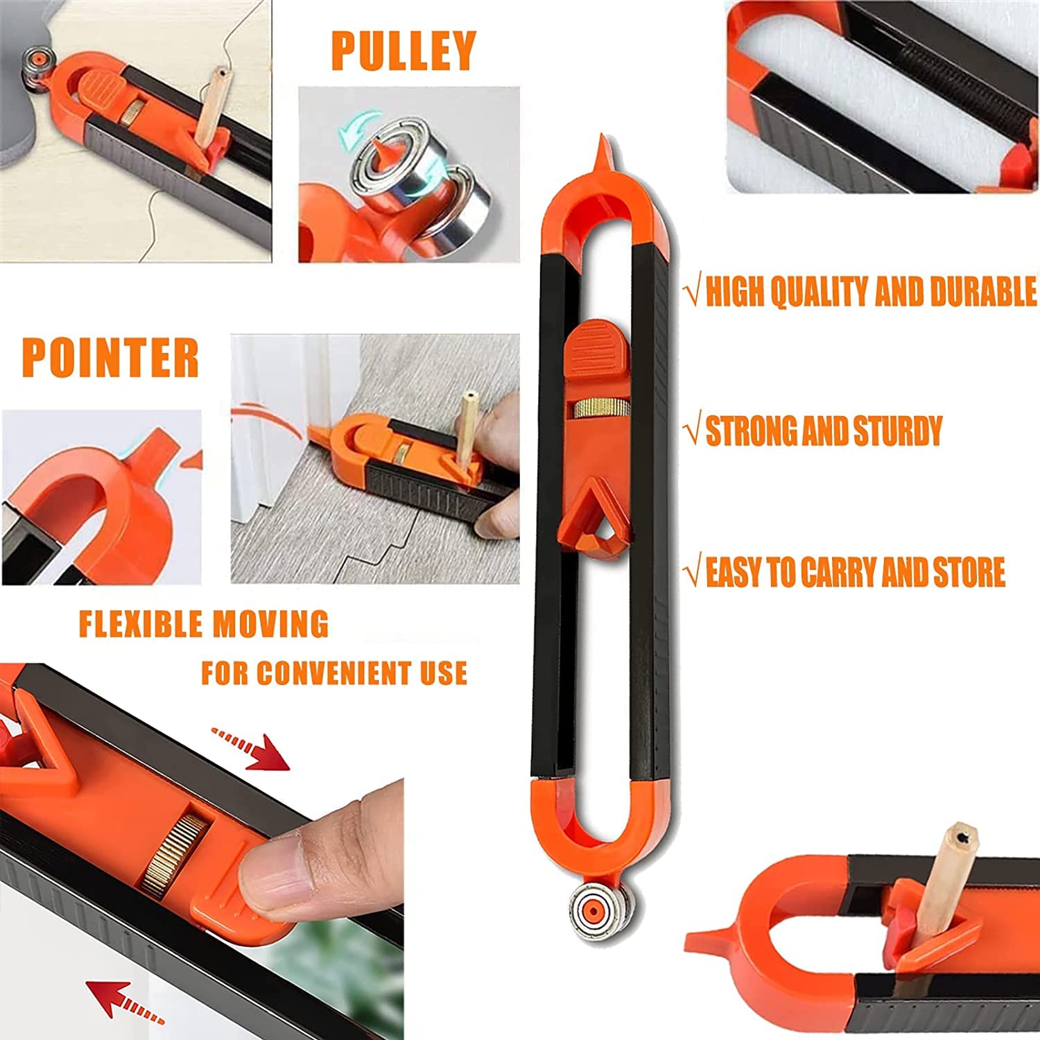 Precise Contour Gauge Scribe T - đánh giá và giá Home Security Measures