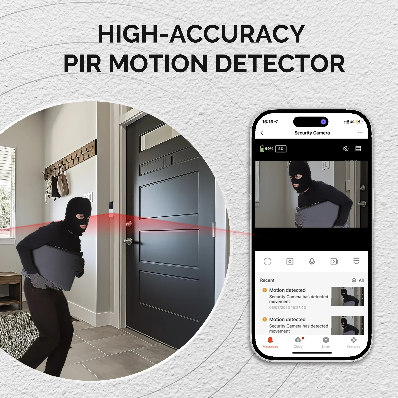 MOES Tuya Smart WiFi Video Doo - đánh giá và giá Home Security Product